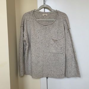 Marked Cream Sweater